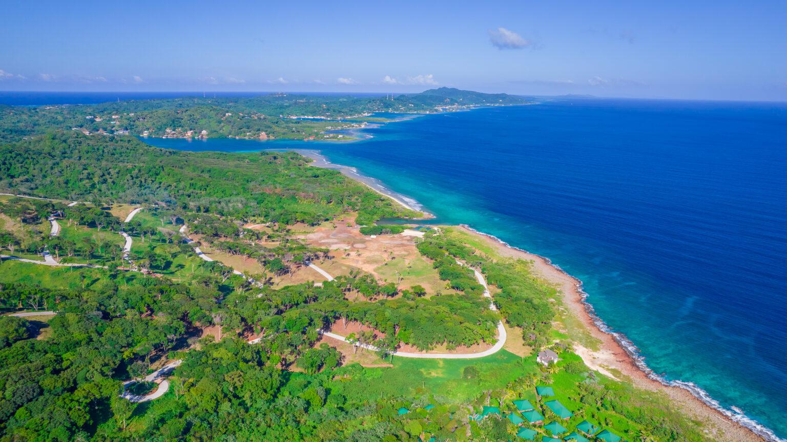 Roatan Real Estate, Roatan Oceanview Land for Sale, Luna Azul Resort Roatan