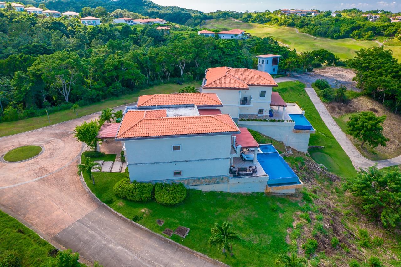 Featured Roatan Real Estate Listings, Roatan Homes for Sale, 5BD Golf & Ocean View Villa 5025 Pristine Bay, Roatan Luxury Properties